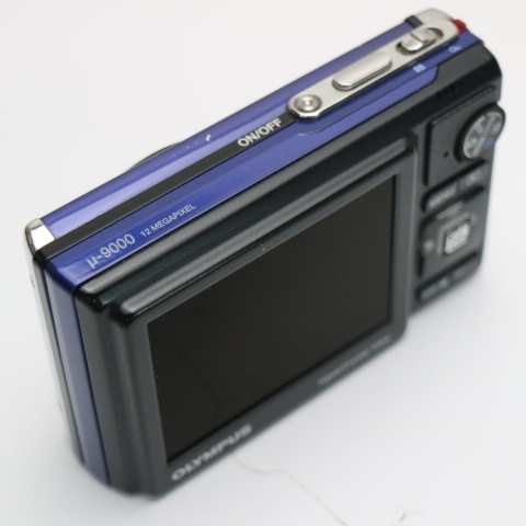 超美品 μ-9000 ブルー OLYMPUS デジカメ 67