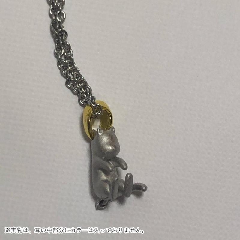 ネックレス レディース 女性 アクセサリー ファッション雑貨 チェーン 猫 ネコ 動物 アニマル シルバーカラー かわいい キュート シンプル プレゼ mdprevattcaulkingandwaterproofing.com