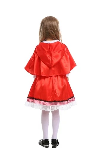 ハロウィン 衣装 あかずきんちゃん キッズ 赤ずきん メイド 童話 コスチューム 女の子 ハロウイン 仮装 ハロウィーン ハロウィン衣装 キッズ かわいい ワンピース コスプレ 子ども 子供 こども_7