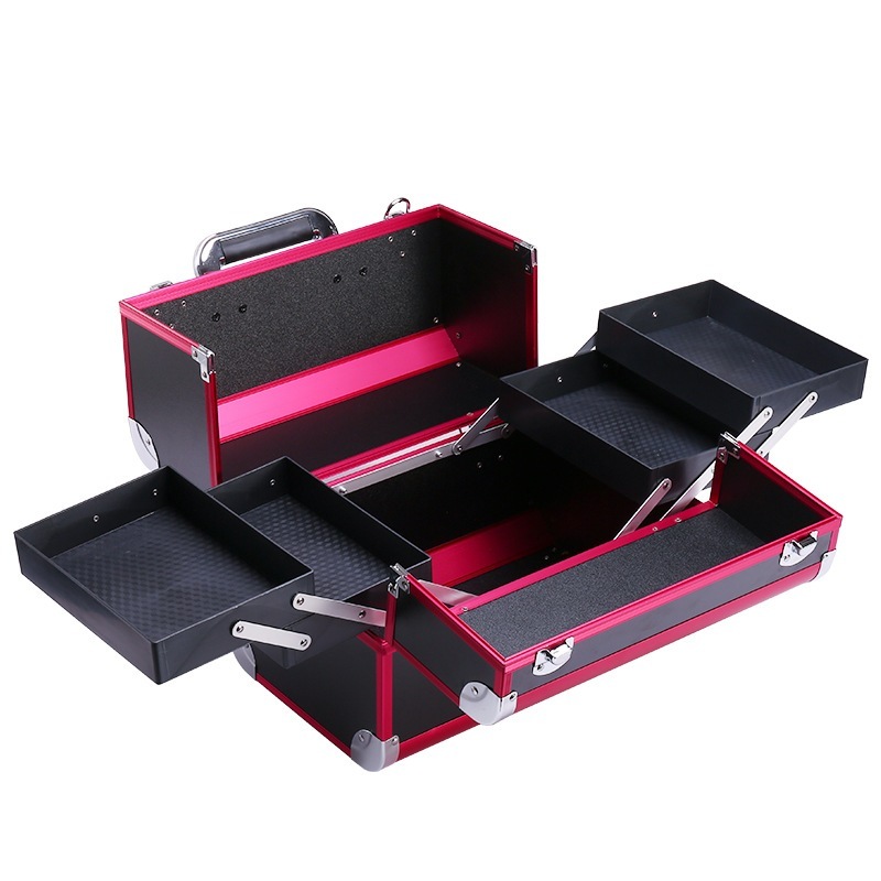 アルミ合金 メイクボックス 多機能 多層 化粧ケース 鎖付き 大容量 持ち運び メイクアップ コスメボックス アルミニウム合金 化粧 収納 ボックス 小分け プロ 仕切り メガ割 アルミ合金 メイクボックス 多機能 多層 化粧ケース 鎖付き 大容量 持ち運び メイクアップ コスメボックス アルミニウム合金 化粧 収納 ボックス 小分け プロ 仕切り メガ割