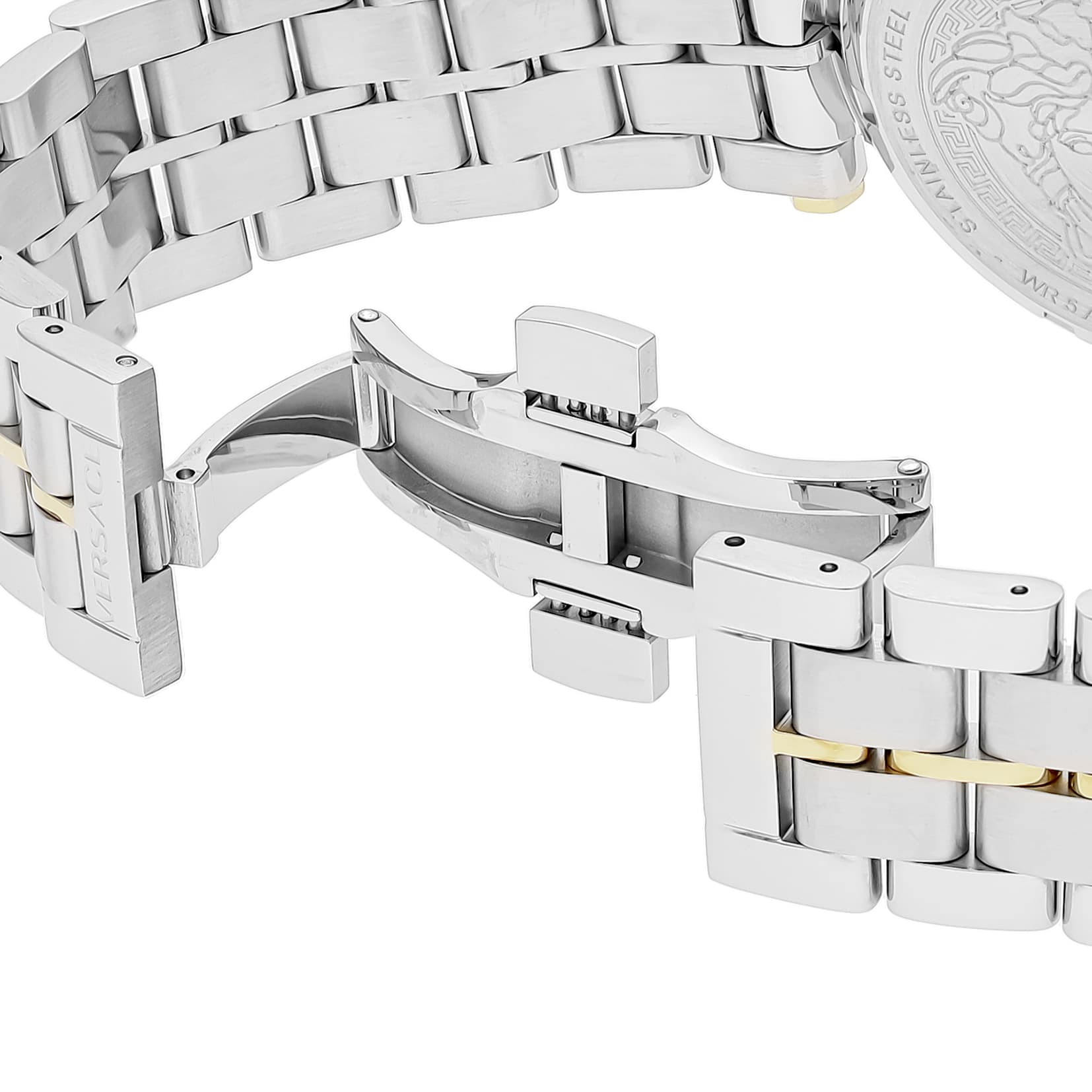 ヴェルサーチ 腕時計 メンズ VERSACE GRECA サファイアガラス ステンレスベルト スイス製 VEPM00520