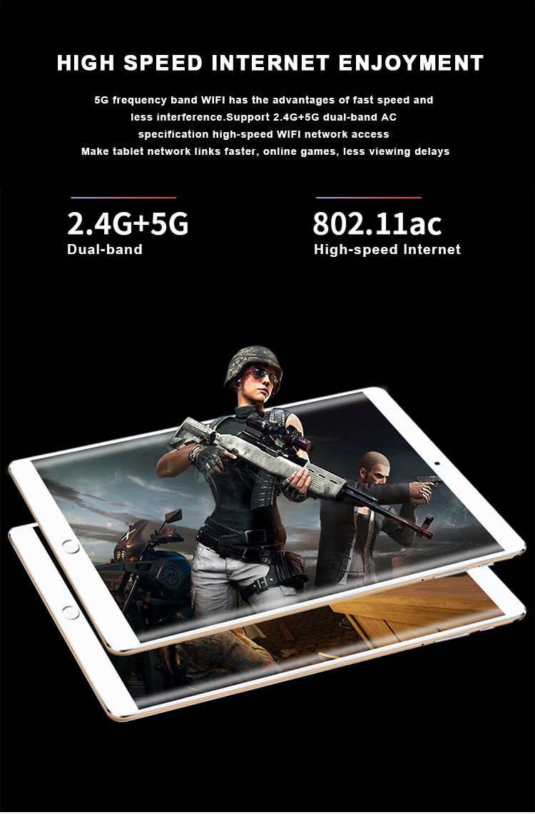 携帯電話WIFI 2-in-1 Android 8.0タブレット8GB RAM + 128GB ROM新バージョン