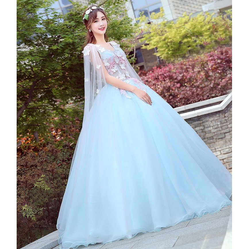 カラードレス 演奏会 安い ロングドレス コンサート 披露宴 パーティードレス 発表会 二次会ドレス 結婚式 ステージ衣装 グリーン_3