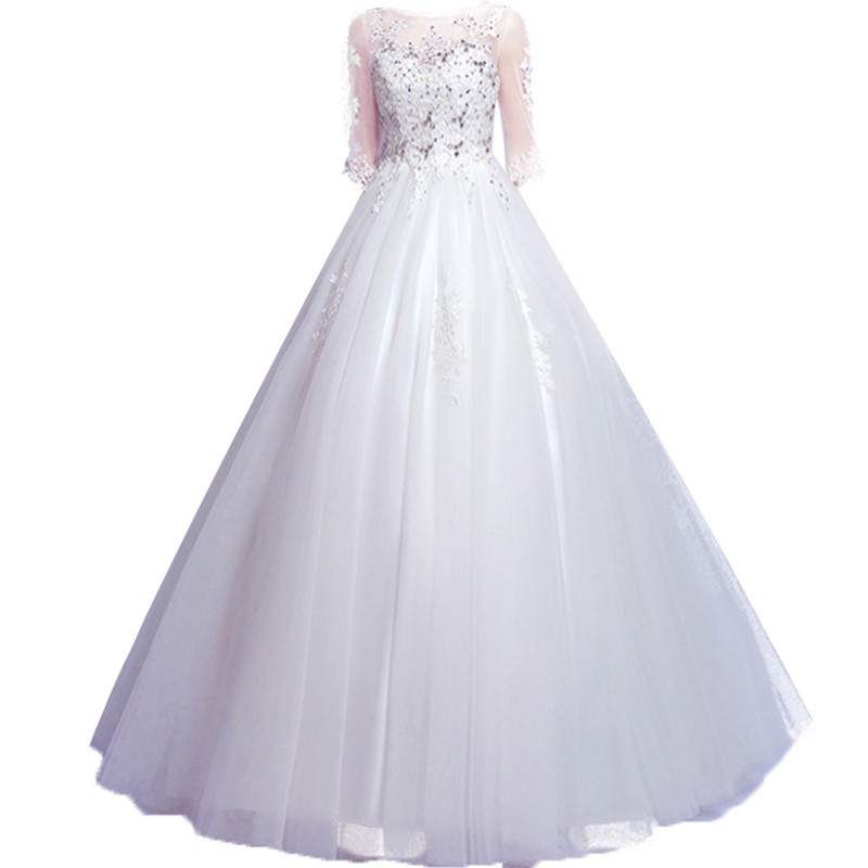 ウェディングドレス 前撮り 花嫁 ロングドレス 袖あり プリンセスラインドレス 結婚式 ワンピース 二次会 花 パーティードレス 豪華ドレス 透け感 フォーマルドレス かわいい きれいめ イブニングド ウェディングドレス 前撮り 花嫁 ロングドレス 袖あり プリンセスラインドレス 結婚式 ワンピース 二次会 花 パーティードレス 豪華ドレス 透け感 フォーマルドレス かわいい きれいめ イブニングド