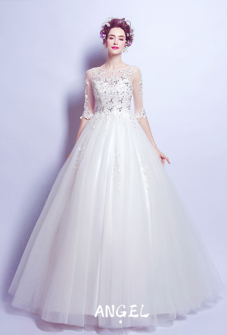 ウェディングドレス 前撮り 花嫁 ロングドレス 袖あり プリンセスラインドレス 結婚式 ワンピース 二次会 花 パーティードレス 豪華ドレス 透け感 フォーマルドレス かわいい きれいめ イブニングド ウェディングドレス 前撮り 花嫁 ロングドレス 袖あり プリンセスラインドレス 結婚式 ワンピース 二次会 花 パーティードレス 豪華ドレス 透け感 フォーマルドレス かわいい きれいめ イブニングド