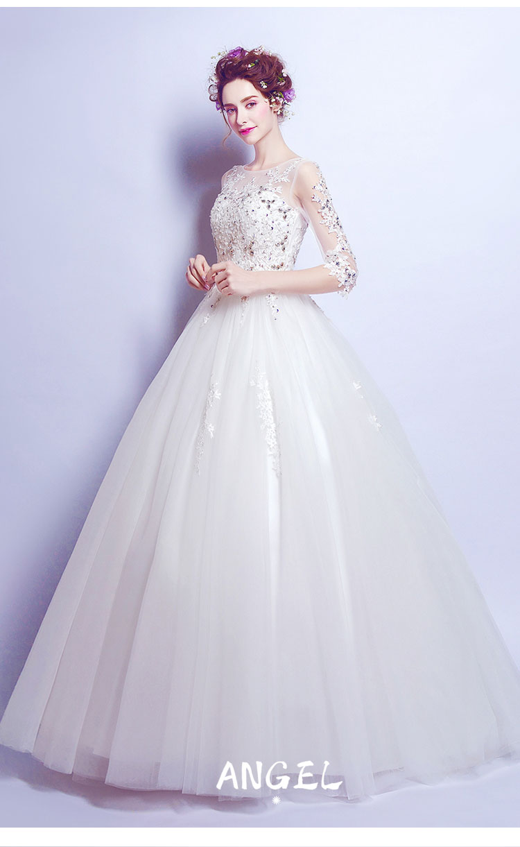 ウェディングドレス 前撮り 花嫁 ロングドレス 袖あり プリンセスラインドレス 結婚式 ワンピース 二次会 花 パーティードレス 豪華ドレス 透け感 フォーマルドレス かわいい きれいめ イブニングド ウェディングドレス 前撮り 花嫁 ロングドレス 袖あり プリンセスラインドレス 結婚式 ワンピース 二次会 花 パーティードレス 豪華ドレス 透け感 フォーマルドレス かわいい きれいめ イブニングド