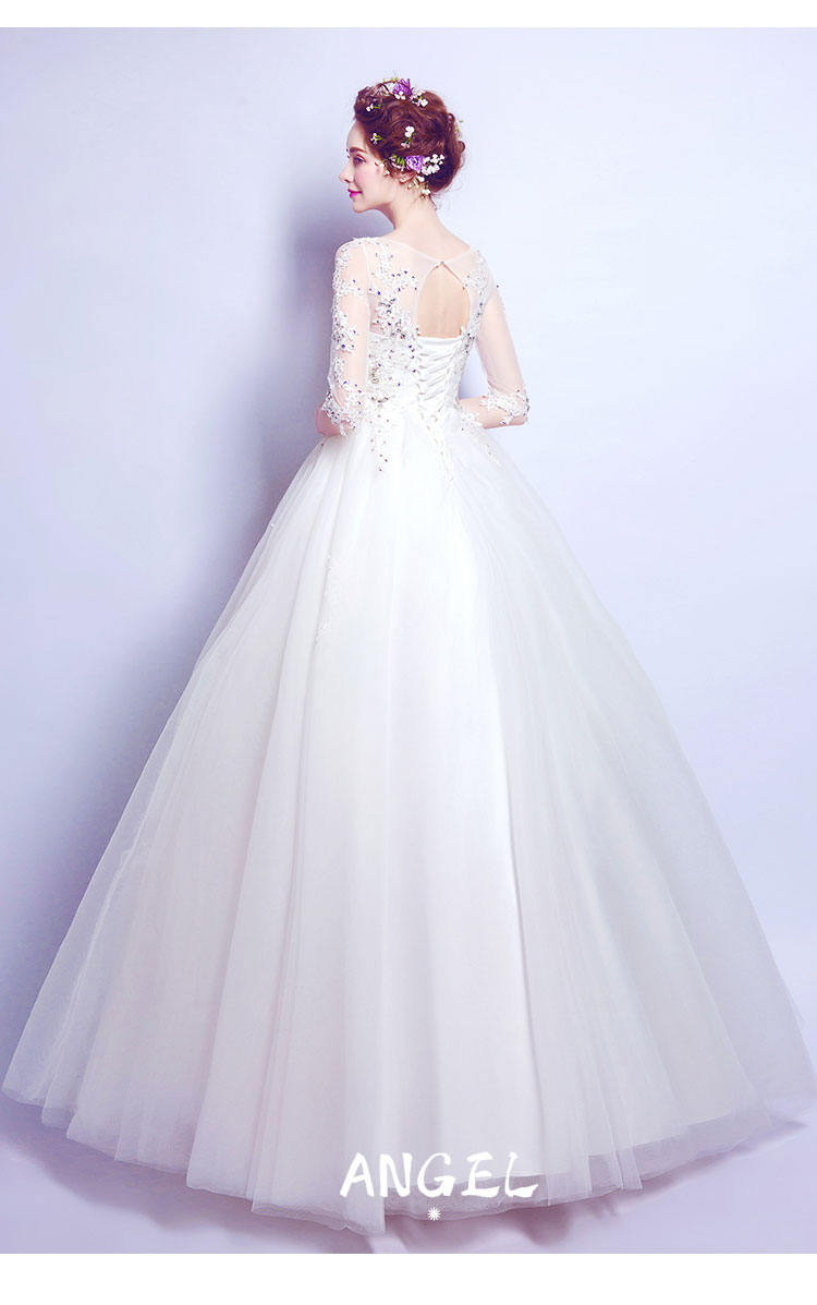 ウェディングドレス 前撮り 花嫁 ロングドレス 袖あり プリンセスラインドレス 結婚式 ワンピース 二次会 花 パーティードレス 豪華ドレス 透け感 フォーマルドレス かわいい きれいめ イブニングド ウェディングドレス 前撮り 花嫁 ロングドレス 袖あり プリンセスラインドレス 結婚式 ワンピース 二次会 花 パーティードレス 豪華ドレス 透け感 フォーマルドレス かわいい きれいめ イブニングド