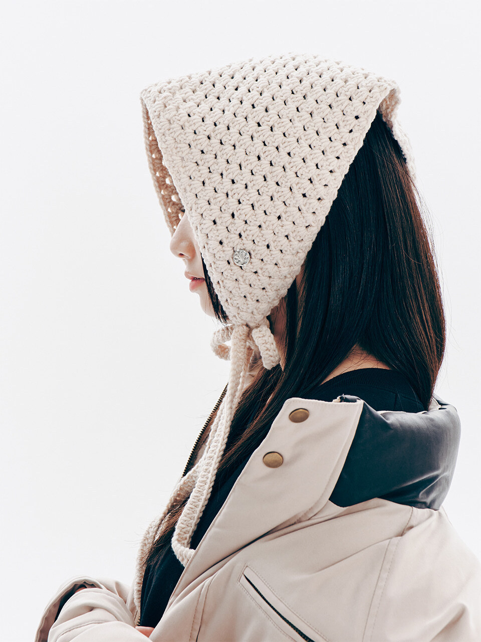 ハット YOUHEE YOUHEE KNIT BANDANA BRIGE YOUHEE YOUHEE KNIT BANDANA ニット帽