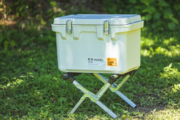 真空断熱クーラーボックス 40L　幅634　奥行416　高さ413　ホワイトアッシュ　大型　保冷力　大容量　高保冷　キャンプ　アウトドア　BBQ　釣り　車中泊　ドライブ　海水浴　運動会_6