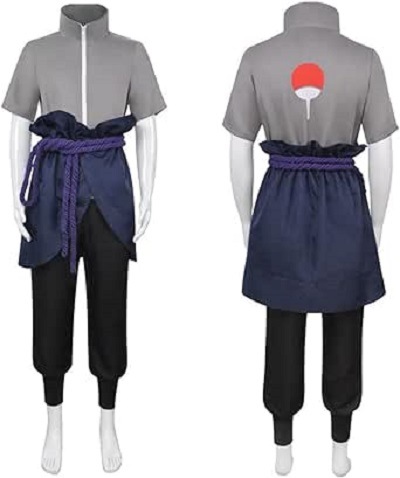 うちはサスケ コスプレ 衣装 疾風伝 サスケ コスチューム ハロウィン 文化祭 イベント 仮装_1