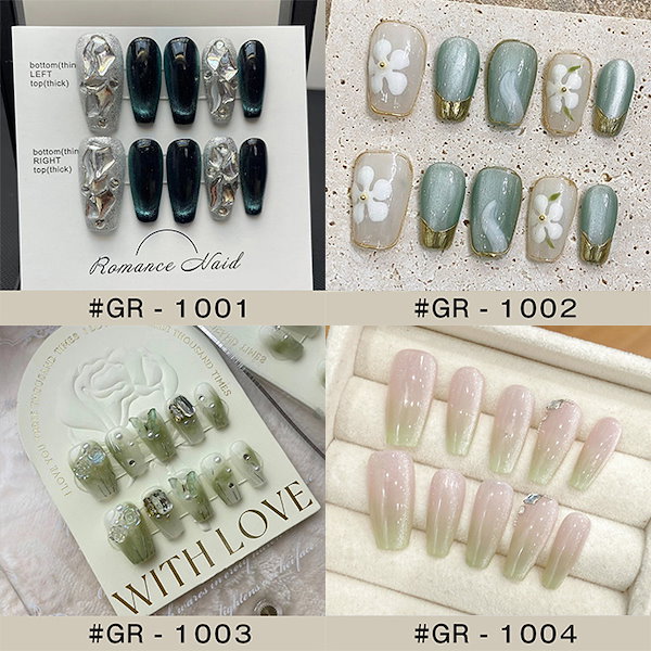 ネイルチップ 結婚式 ブライダル ウエディング 花嫁 ネイルチップオーダー White nail 🤍🤍 ブライダル用にそれぞれオーダーして頂きました