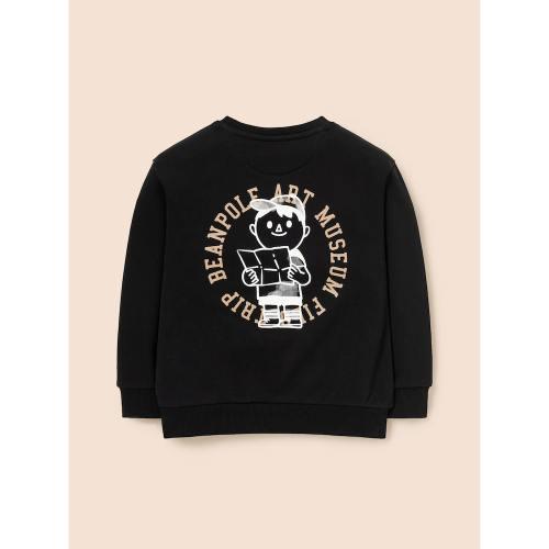 [BEANPOLE KIDS] グラフィックポイント上下セット - ブラック (BI5141U095)