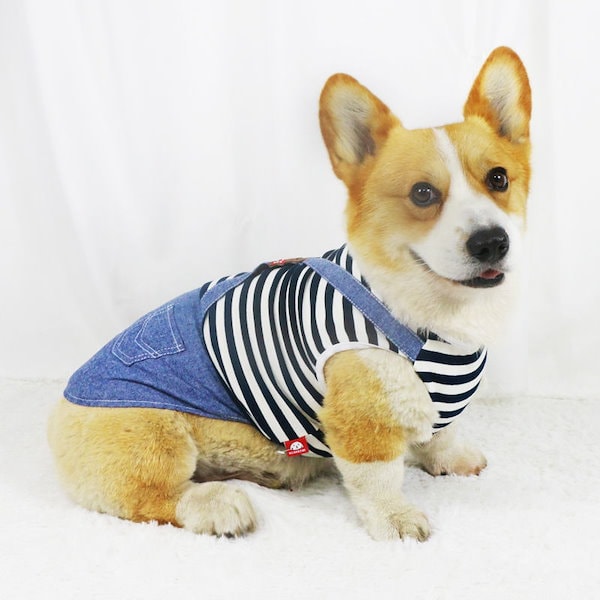 Qoo10] コーギー犬服夏服春薄テディ中小犬用ベスト