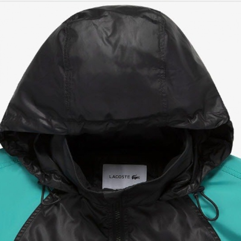 ラコステレディースカラーマッチングロングトラックジャケット BF1567-53N KRI