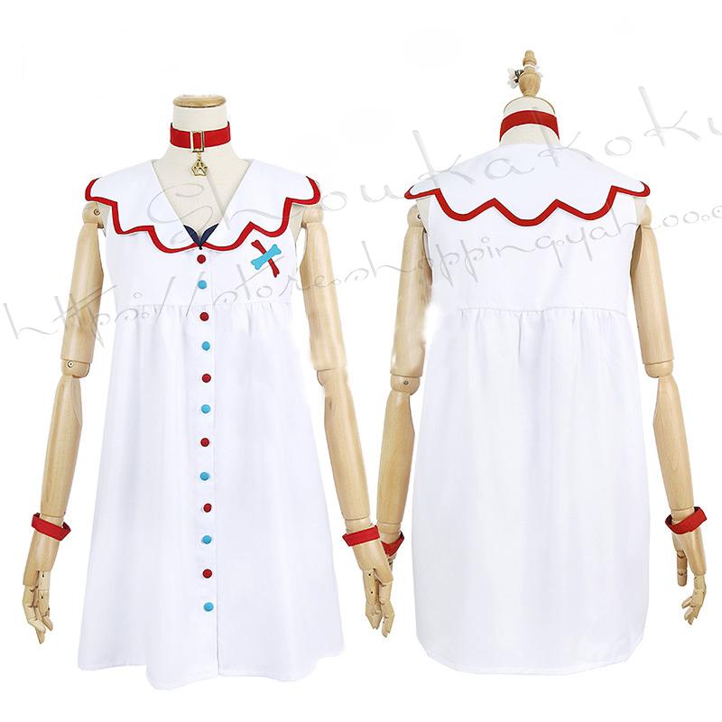 バーチャルYouTuber風 彩虹社 VTuber 戌神ころね Inugami Korone コスプレ衣装ウィッグ 靴 日常服 演出服 変装 仮装ハロウィン_2
