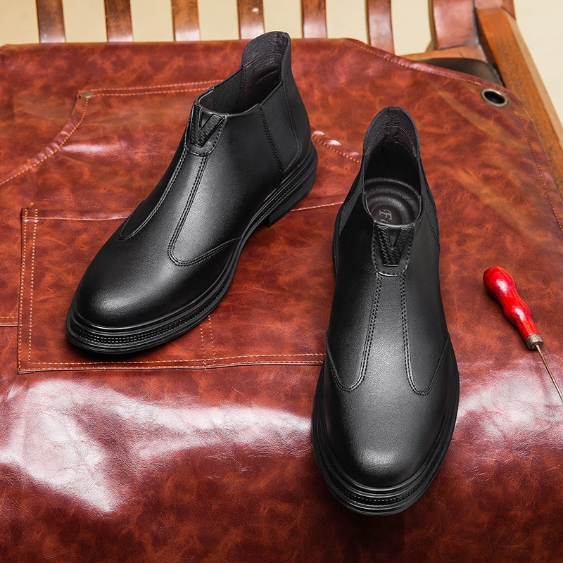 真皮皮靴 slip-onカジュアルシューズ 靴の甲牛皮 ソフト滑り止めソール超軽量 ボーイフレンド人 夫の靴 真皮皮靴 slip-onカジュアルシューズ 靴の甲牛皮 ソフト滑り止めソール超軽量 ボーイフレンド人 夫の靴