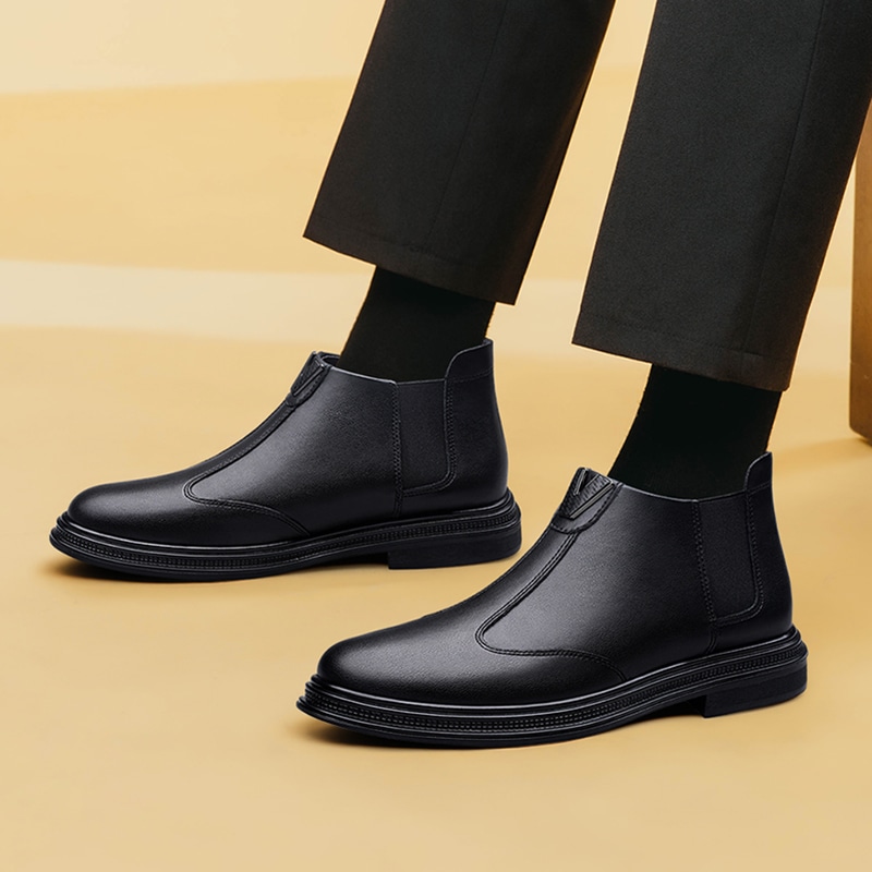 真皮皮靴 slip-onカジュアルシューズ 靴の甲牛皮 ソフト滑り止めソール超軽量 ボーイフレンド人 夫の靴 真皮皮靴 slip-onカジュアルシューズ 靴の甲牛皮 ソフト滑り止めソール超軽量 ボーイフレンド人 夫の靴