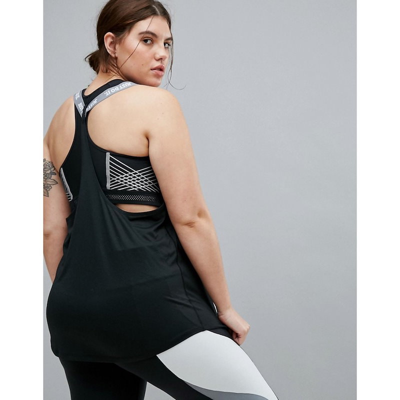 ナイキ レディース トップス【Nike Plus Training Dry Elastika Tank In Black】Black ナイキ レディース トップス【Nike Plus Training Dry Elastika Tank In Black】Black