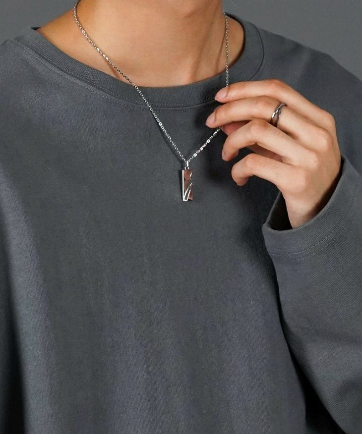 ネックレス メンズ 【WEB限定】スラッシュラインネックレス サージカルステンレス LH-03NE0425 ステンレス アレルギーフリー クリスマス 誕生日 プレゼント ギフト 彼氏 【ネコポス】 ネックレス メンズ 【WEB限定】スラッシュラインネックレス サージカルステンレス LH-03NE0425 ステンレス アレルギーフリー クリスマス 誕生日 プレゼント ギフト 彼氏 【ネコポス】