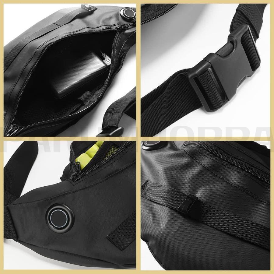 【2025新発売】携帯扇機 ウエストポーチファン 腰掛け扇機 扇機羽なし 扇機 冷扇 大容量 羽根なし 扇機 3段階量 ベルトファン 羽なし扇機