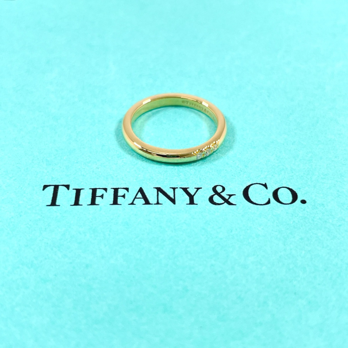 フォーエバー ウェディング バンドリング リング・指輪 ゴールド K18イエローゴールド 3.5号 レディース フォーエバー ウェディング バンドリング リング・指輪 ゴールド K18イエローゴールド 3.5号 レディース