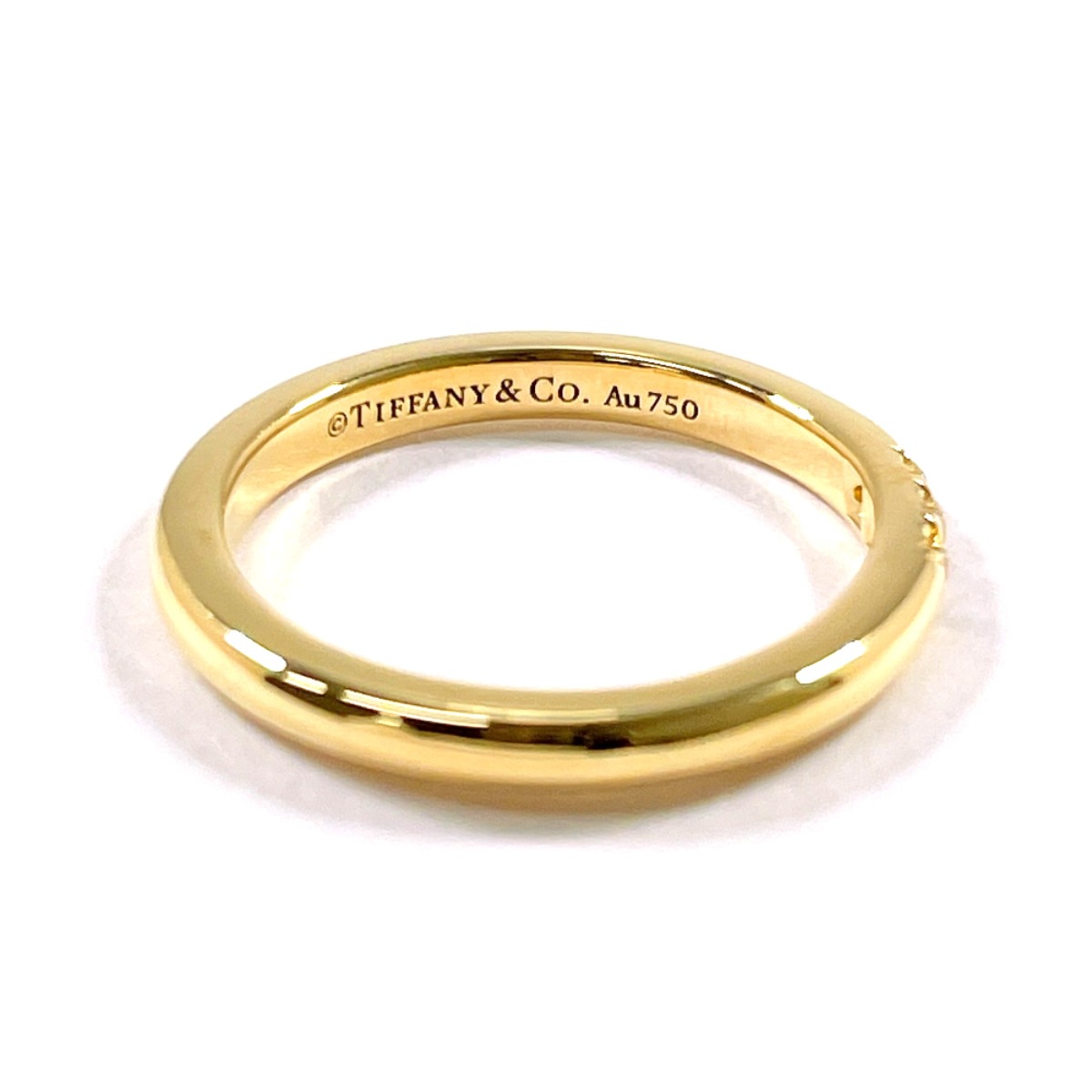 フォーエバー ウェディング バンドリング リング・指輪 ゴールド K18イエローゴールド 3.5号 レディース フォーエバー ウェディング バンドリング リング・指輪 ゴールド K18イエローゴールド 3.5号 レディース