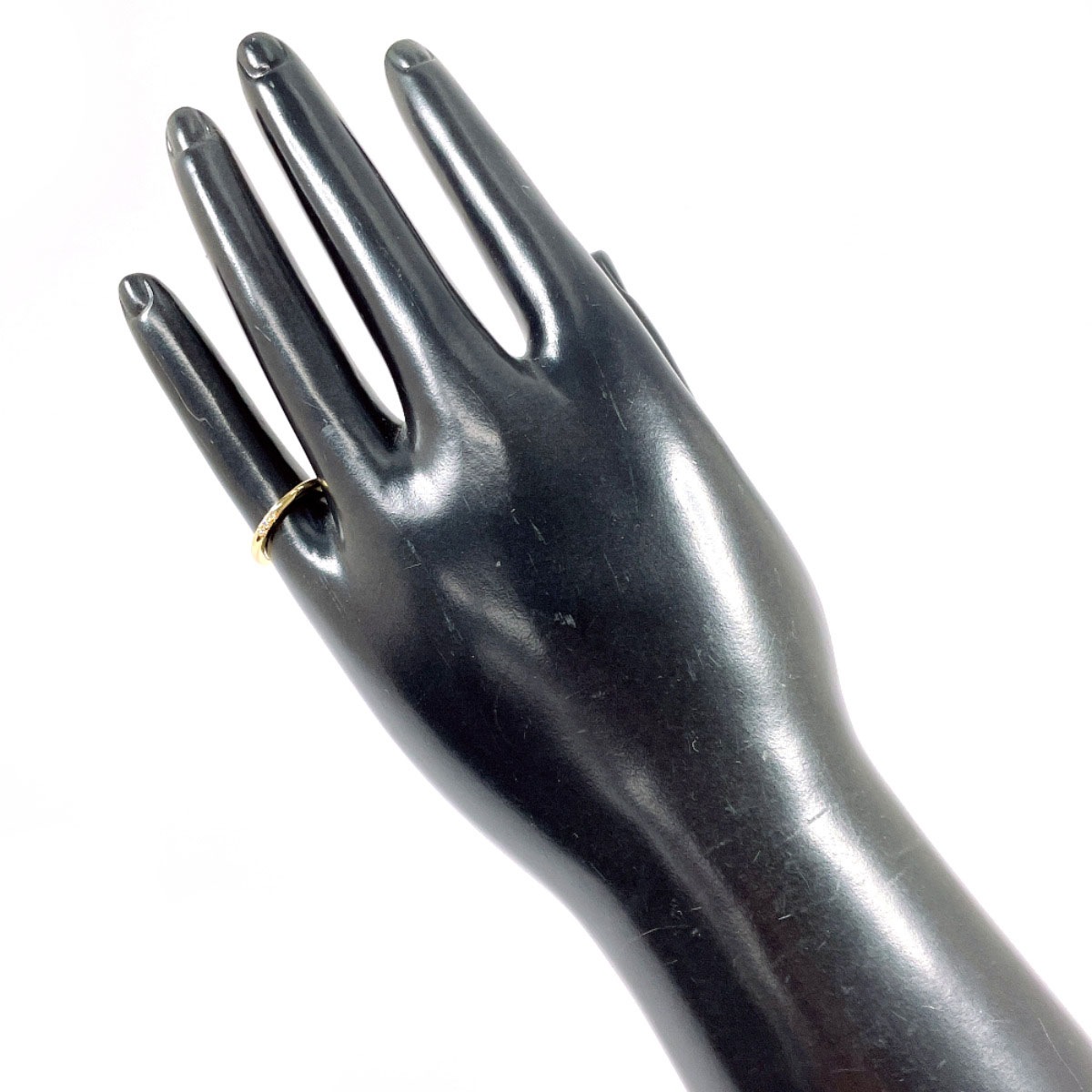 フォーエバー ウェディング バンドリング リング・指輪 ゴールド K18イエローゴールド 3.5号 レディース フォーエバー ウェディング バンドリング リング・指輪 ゴールド K18イエローゴールド 3.5号 レディース