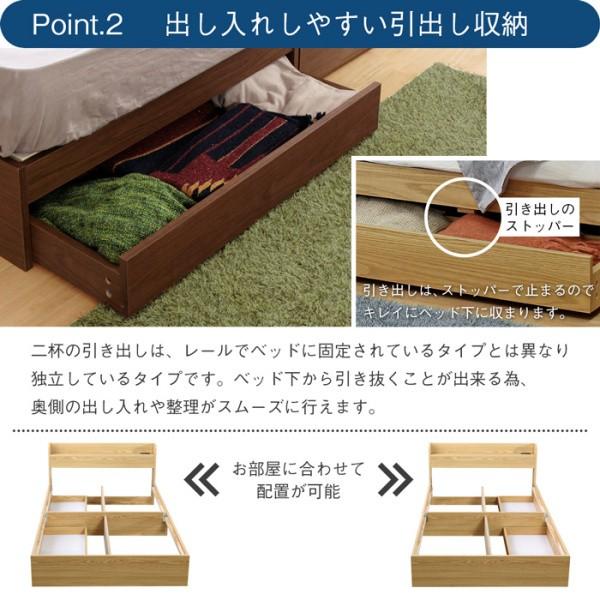 ダブルベッド マットレスセット リバーシブルポケットコイルマット 2口コンセント 引き出し収納 宮 ヘッドボード 棚付 収納ベッド ダブルベッド マットレスセット リバーシブルポケットコイルマット 2口コンセント 引き出し収納 宮 ヘッドボード 棚付 収納ベッド