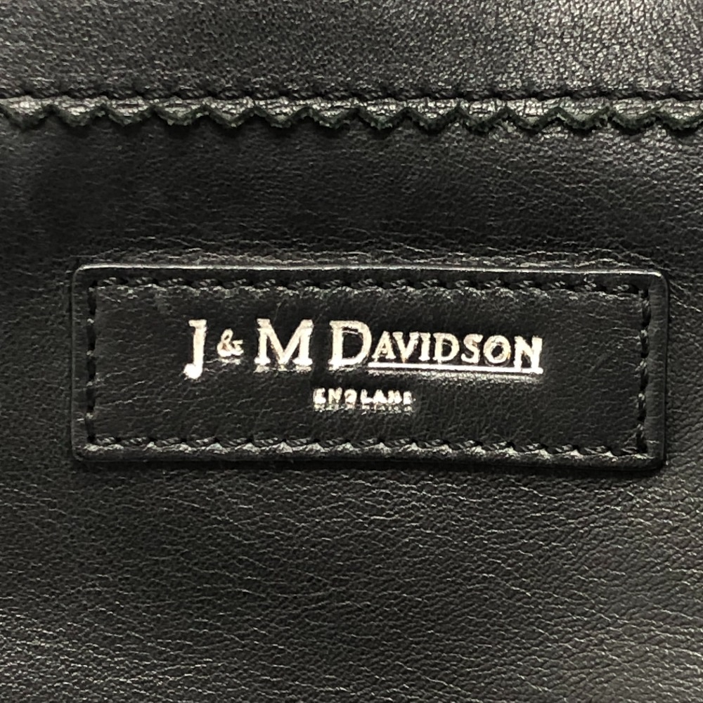 J&M Davidson ジェイアンドエムデヴィッドソン ショルダーバッグ ロゴ フリンジ カバン カーニバル 2WAＹハンドバック レザー ブラック