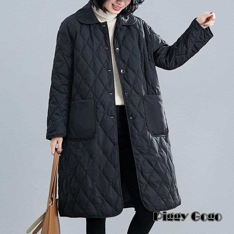 中綿コート レディース ロングコート 冬服 綿入れ 防寒着 暖かい 薄手 軽量 カジュアル オシャレ アウター ゆったり きれいめ 大きい ファー 長袖 通勤
