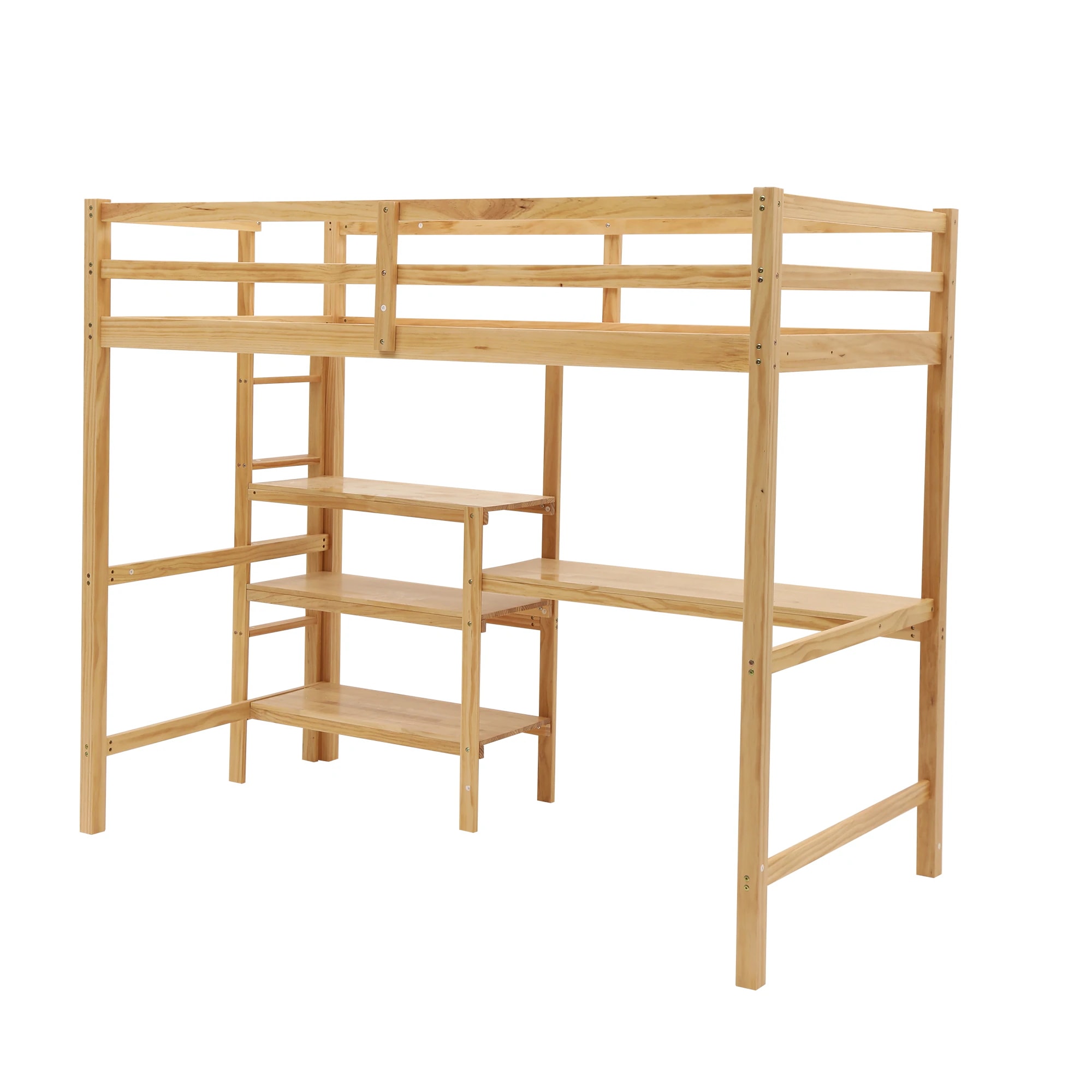 278【新作】【ナチュラル】ロフトベッド 木製 デスク付く ハシゴ 棚 システムベッド 子供ベッド シングルウッド 階段 収納 北欧風 子供部屋 耐震 278【新作】【ナチュラル】ロフトベッド 木製 デスク付く ハシゴ 棚 システムベッド 子供ベッド シングルウッド 階段 収納 北欧風 子供部屋 耐震