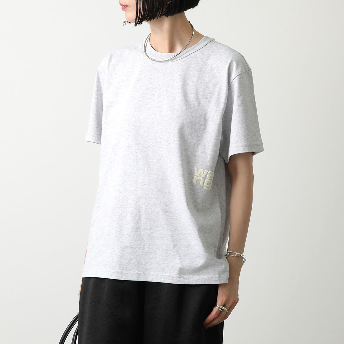 ALEXANDER WANG アレキサンダーワン Tシャツ 4CC3221357 4CC3241520 レディース 半袖 カットソー ロゴT コットン クルーネック カラー3色 ALEXANDER WANG アレキサンダーワン Tシャツ 4CC3221357 4CC3241520 レディース 半袖 カットソー ロゴT コットン クルーネック カラー3色