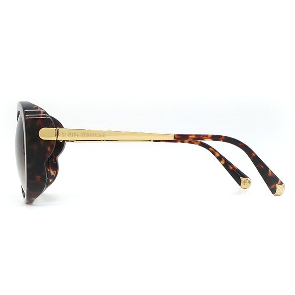 ルイヴィトン LOUIS VUITTON サングラス ラウンド 5716 プラスチック ブラウン Z0596E M0176【中古】