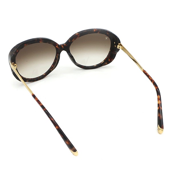 ルイヴィトン LOUIS VUITTON サングラス ラウンド 5716 プラスチック ブラウン Z0596E M0176【中古】