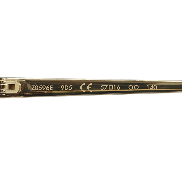 ルイヴィトン LOUIS VUITTON サングラス ラウンド 5716 プラスチック ブラウン Z0596E M0176【中古】