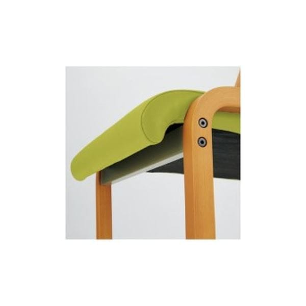 ジョインテックス 会議イス WF-C8ALN グリーン 木製