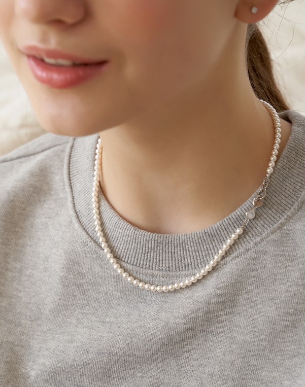 【TATIANA】 Classic Swarovski 5mm Pearl Necklace ネックレス (NZ1147) 【TATIANA】 Classic Swarovski 5mm Pearl Necklace ネックレス (NZ1147)