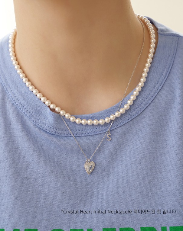【TATIANA】Classic Swarovski 5mm Pearl Necklace ネックレス TATIANA】 Classic Swarovski 5mm Pearl Necklace ネックレス
