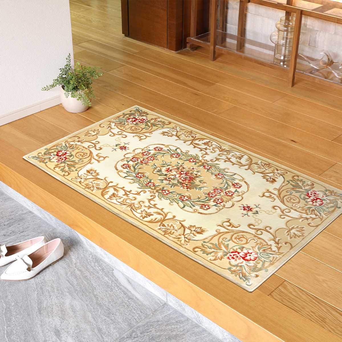 玄関マット 屋内用 60x90cm メダリオン マット 玄関 室内 部屋 ラグ インテリア 花柄 エレガント 屋内 おしゃれ 高級感 60cm 90cm 玄関用品 アクセントマット 玄関マット 屋内用 60x90cm メダリオン マット 玄関 室内 部屋 ラグ インテリア 花柄 エレガント 屋内 おしゃれ 高級感 60cm 90cm 玄関用品 アクセントマット
