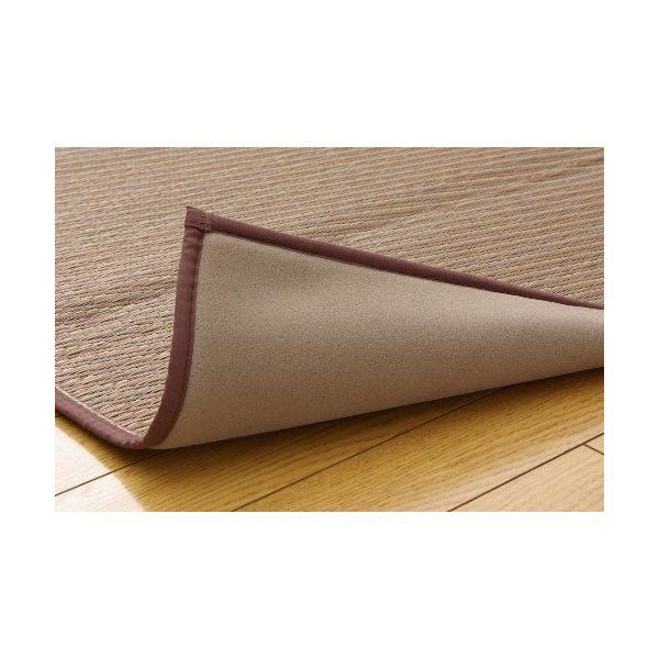 1050890162303 純国産 い草ラグカーペット 「Fソリッド」 約140×200cm LBR メーカー直送 1050890162303 純国産 い草ラグカーペット 「Fソリッド」 約140×200cm LBR メーカー直送