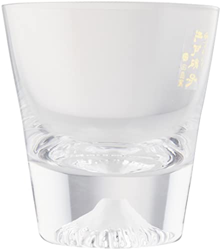 タジマガラス 富士山グラス ミニロックグラス 170ml TG20-015-MR 伝統工芸 ショットグラス ぐい呑み ギフト 父の日 結婚祝い 内祝い
