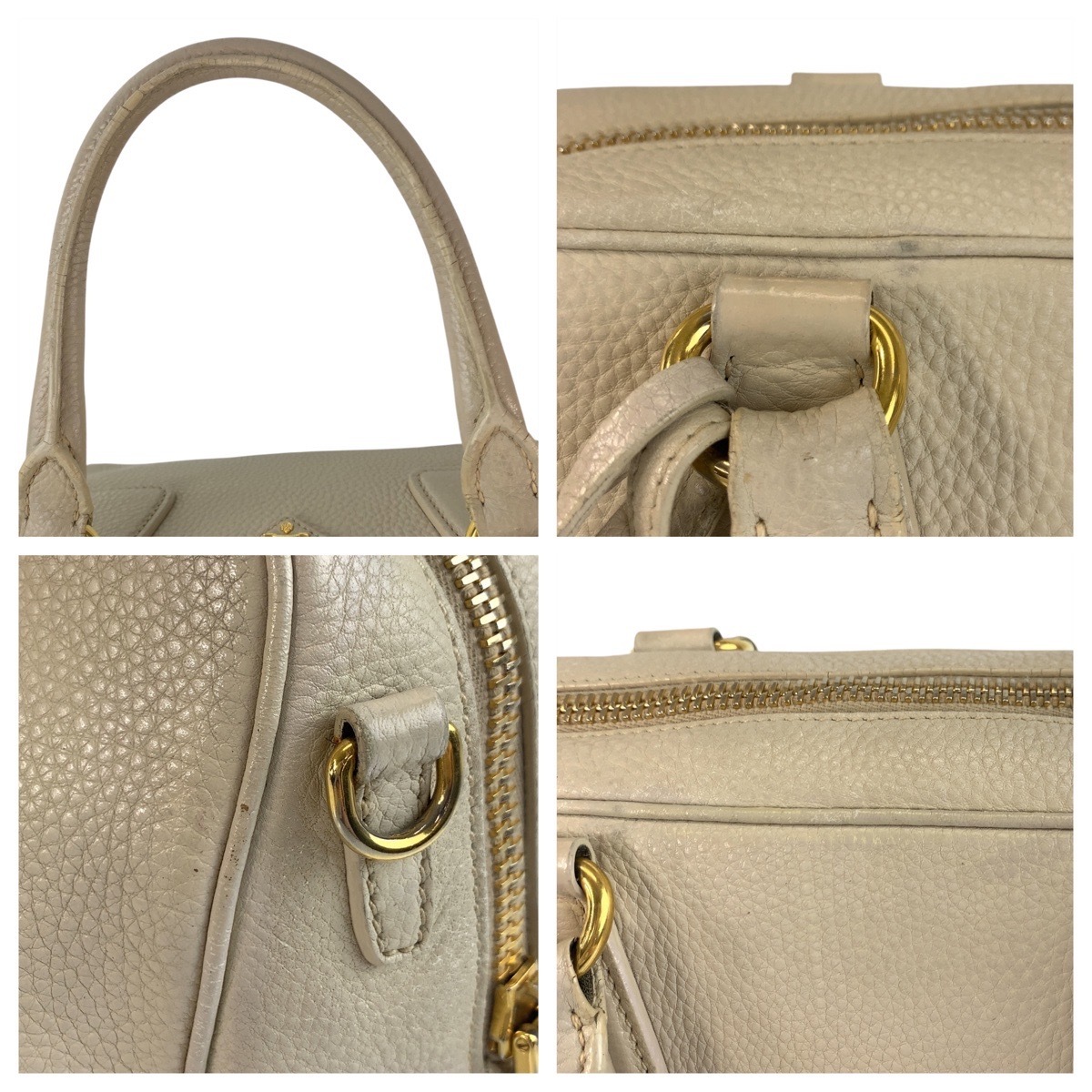 美品 ヴィッテロダイノ 三角ロゴプレート ベージュ アイボリー ゴールド金具 レザー ハンドバッグ ミニボストンバッグ レディース 504235 美品 ヴィッテロダイノ 三角ロゴプレート ベージュ アイボリー ゴールド金具 レザー ハンドバッグ ミニボストンバッグ レディース 504235