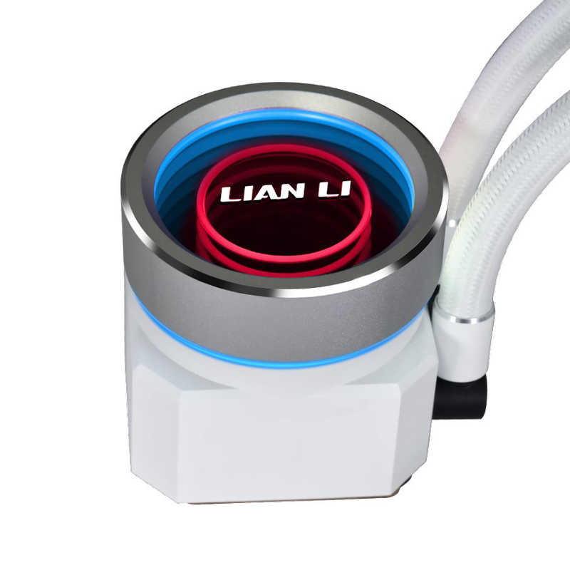 LIANLI　水冷CPUクーラー 120mmファンx3 ［LGA1700/1200/115x・AM5/AM4］ ホワイト　LL-GA2-360-PERF-WT1