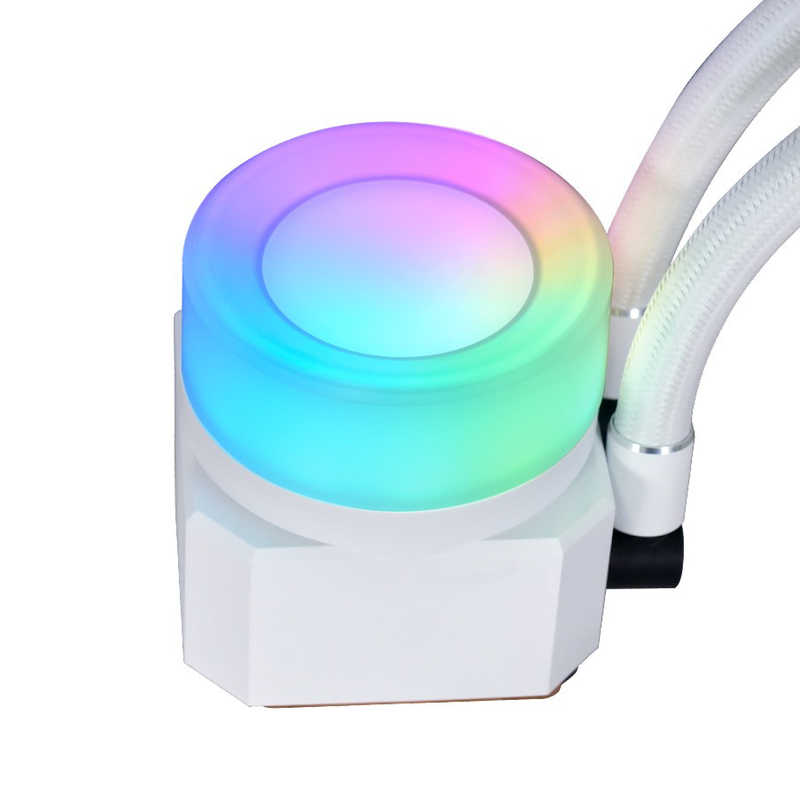 LIANLI　水冷CPUクーラー 120mmファンx3 ［LGA1700/1200/115x・AM5/AM4］ ホワイト　LL-GA2-360-PERF-WT1