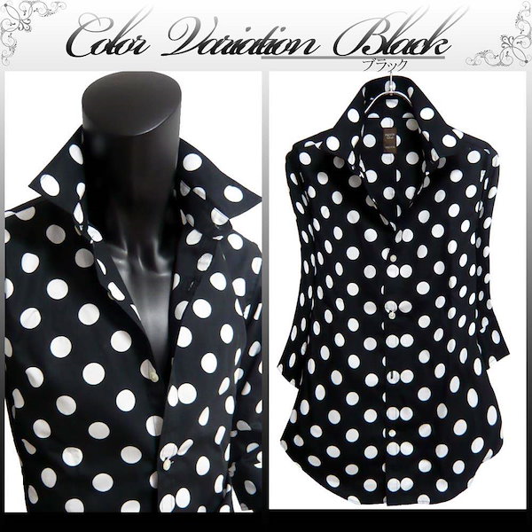 TENDERLOIN SHT D DOT 水玉　長袖シャツ　M シャツ TENDERLOIN SHT D DOT 水玉 長袖シャツ M シャツ - メルカリ