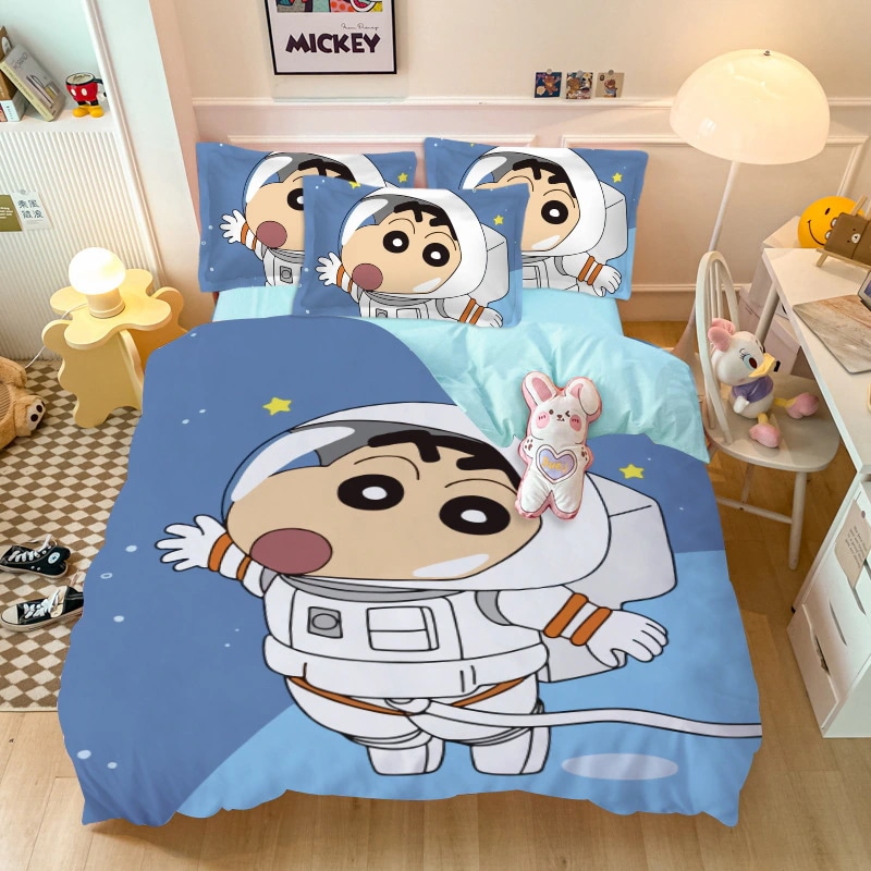 厳選純綿 ホームダブル 1.8m 4枚セット 漫画 アニメ クレヨンしんちゃん 子供 男の子 女の子 綿3点セット 厳選純綿 ホームダブル 1.8m 4枚セット 漫画 アニメ クレヨンしんちゃん 子供 男の子 女の子 綿3点セット
