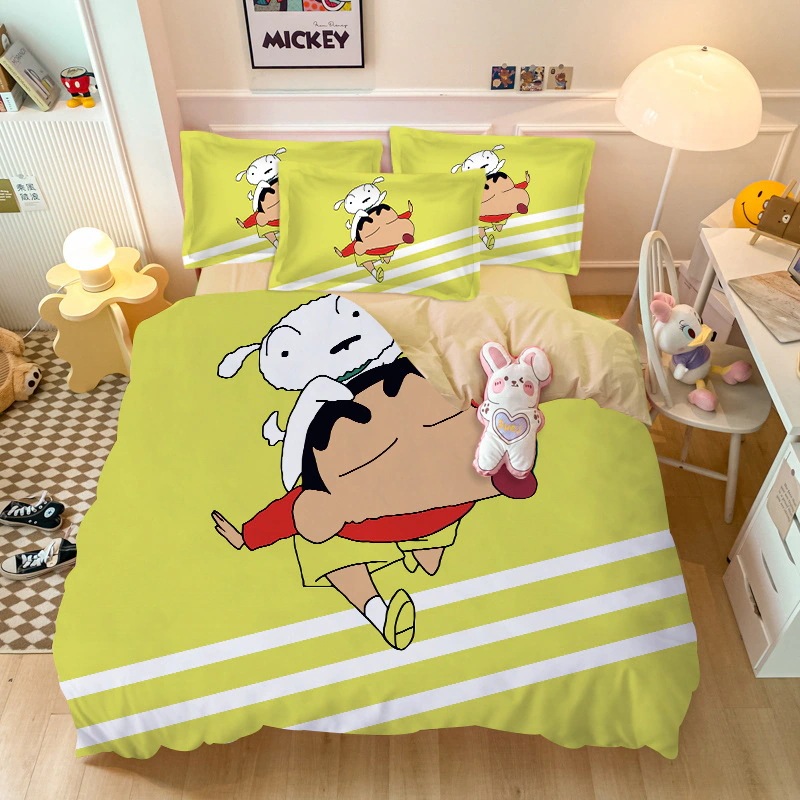 厳選純綿 ホームダブル 1.8m 4枚セット 漫画 アニメ クレヨンしんちゃん 子供 男の子 女の子 綿3点セット 厳選純綿 ホームダブル 1.8m 4枚セット 漫画 アニメ クレヨンしんちゃん 子供 男の子 女の子 綿3点セット