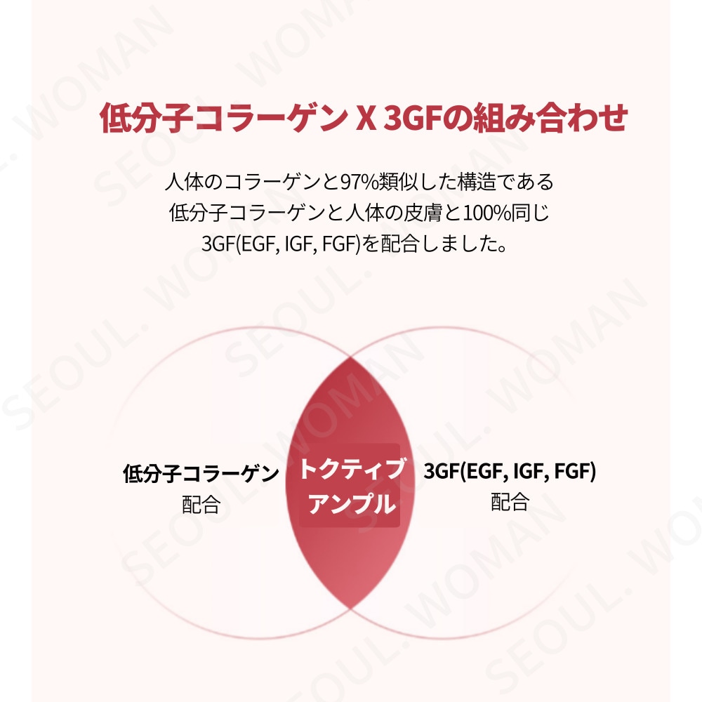 AMUA Toctive Ampoule 30ml アムア トークティーブアンプル AMUA トークティーブアンプル 30ml Toctive Ampoule 3GF(EGF