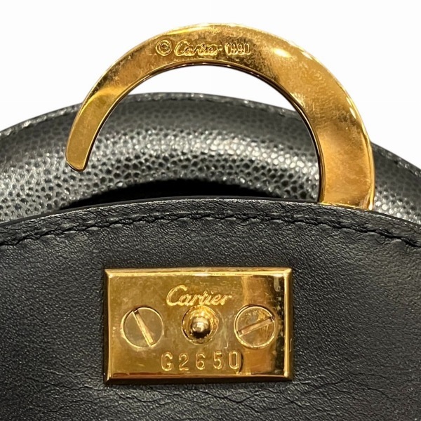 カルティエ パンテール レザー パンサー バッグ ハンドバッグ