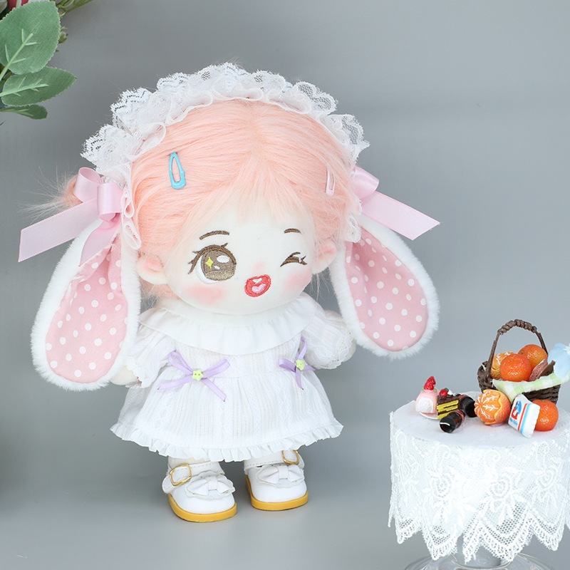 着せ替え人形 20cm ぬいぐるみ服 洋服 レースワンピース 無属性 韓国 コットンドール 雪糸うさぎ耳カチューシャ 綿人形 ミニ洋服 頭飾りヘアアクセサリー 日常服人形 韓国ファッション アイドル衣 着せ替え人形 20cm ぬいぐるみ服 洋服 レースワンピース 無属性 韓国 コットンドール 雪糸うさぎ耳カチューシャ 綿人形 ミニ洋服 頭飾りヘアアクセサリー 日常服人形 韓国ファッション アイドル衣